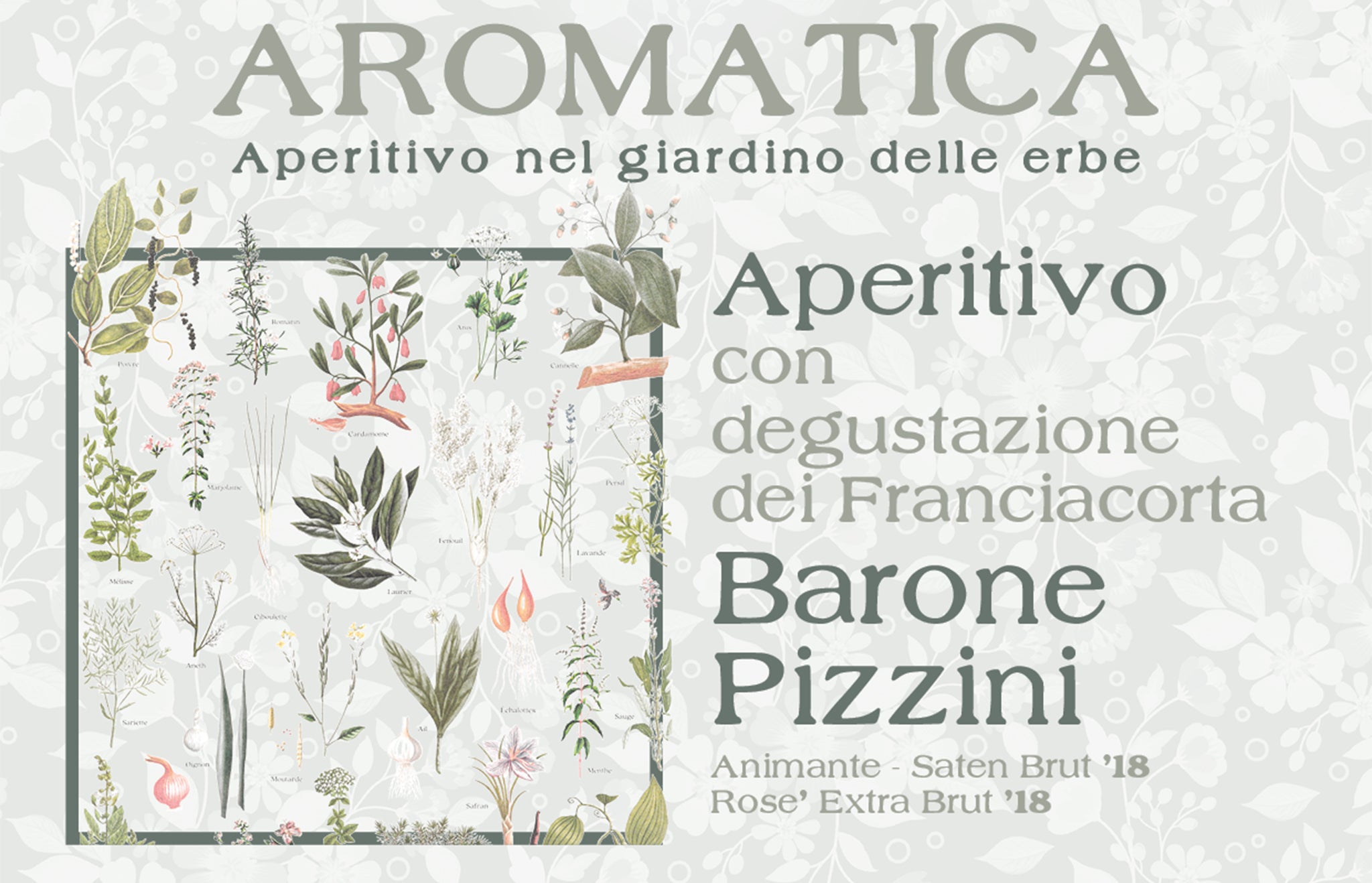 AROMATICA - Aperitivo nel giardino delle erbe