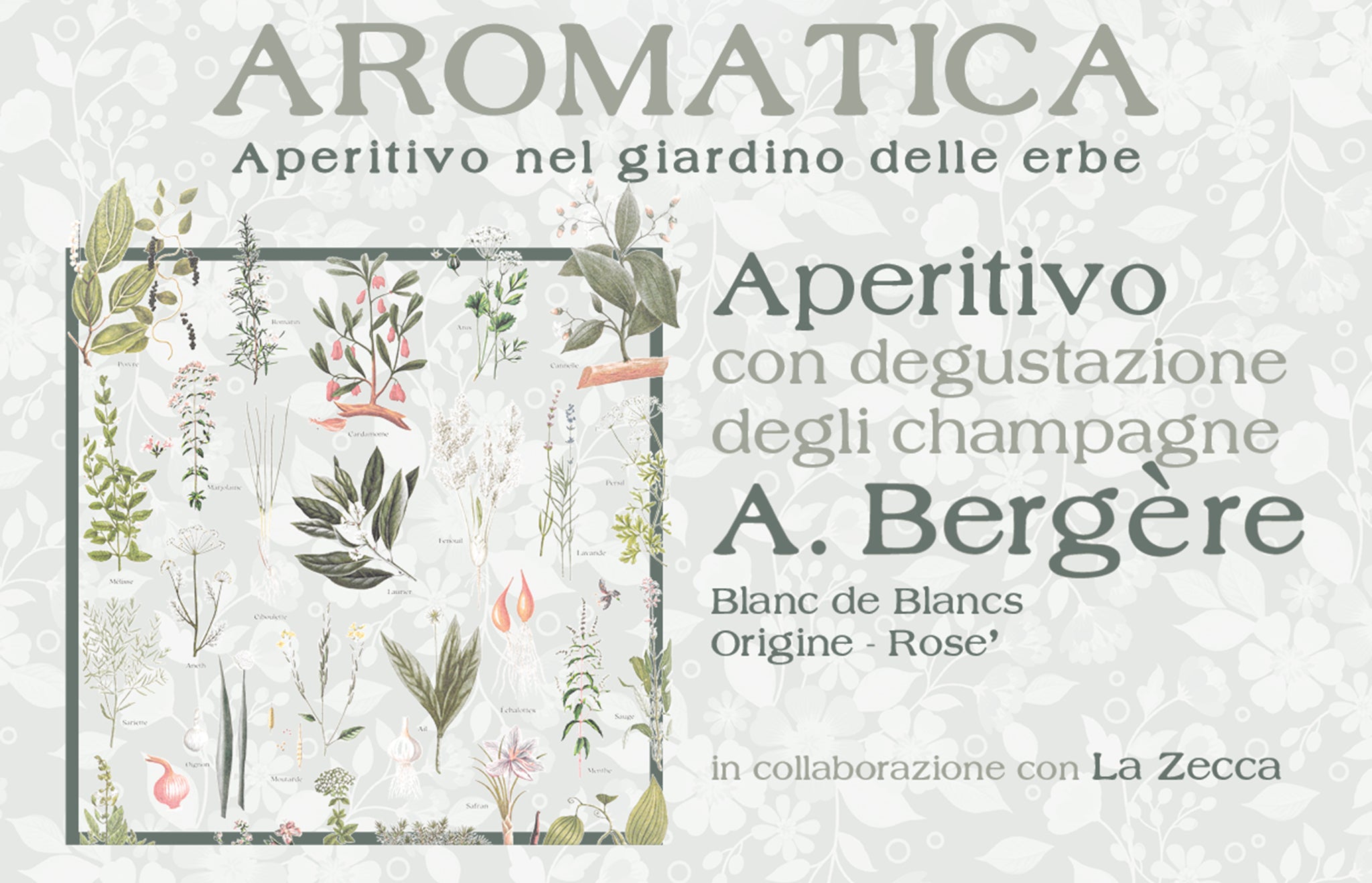 AROMATICA - Aperitivo nel giardino delle erbe