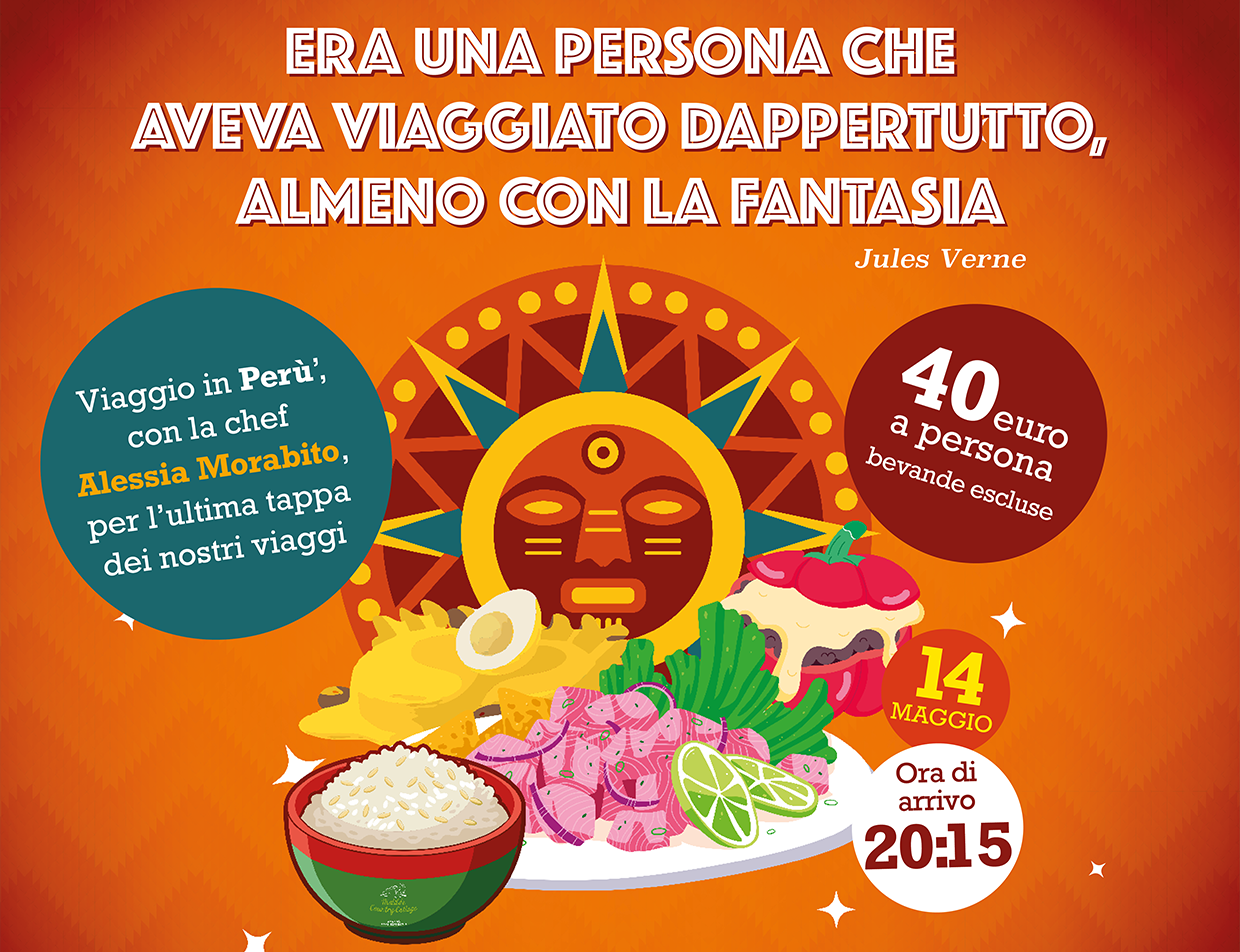 SERATA DI SPECIALITÀ PERUVIANE, CON LA CHEF ALESSIA MORABITO.