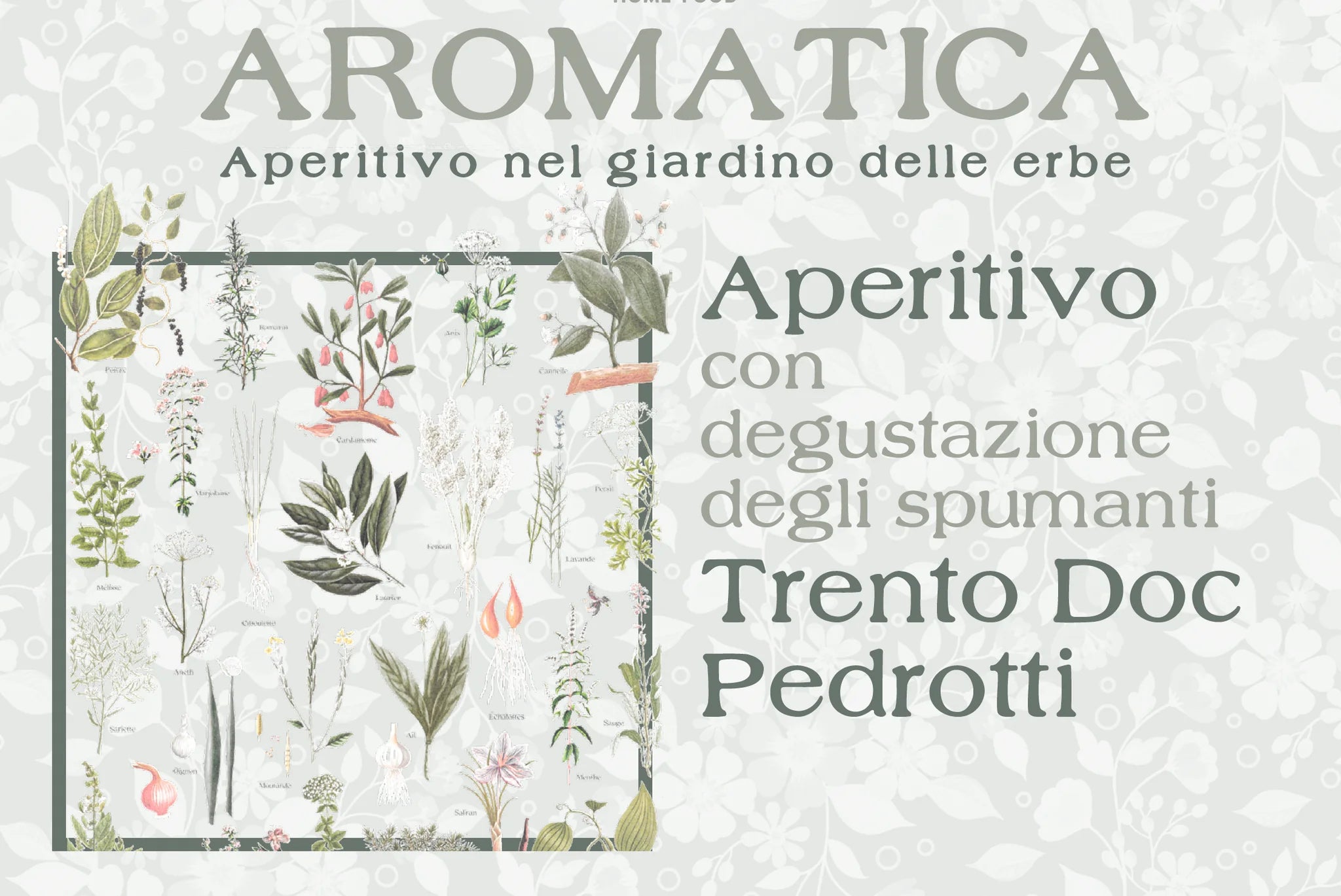 AROMATICA - Aperitivo nel giardino delle erbe